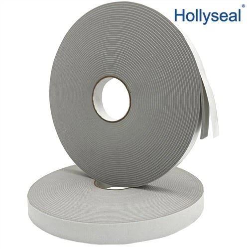 Cinta d'escuma de PVC gris d'una sola cara